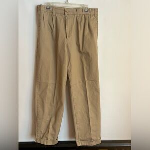 BEVERLY HILLS POLO CLUB MEN’S KHAKI COTTON BLEND SIZE 34/30